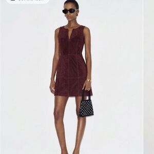 Trina Turk Burgundy Mini Dress